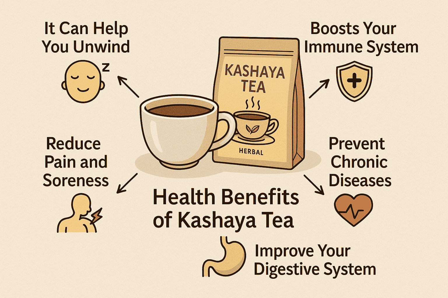 health Benefits Of Kashaya Tea or herbal tea